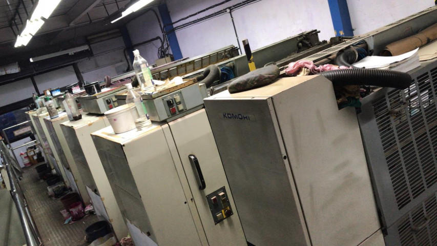 Used Komori L540-LX Offset Printing Machine