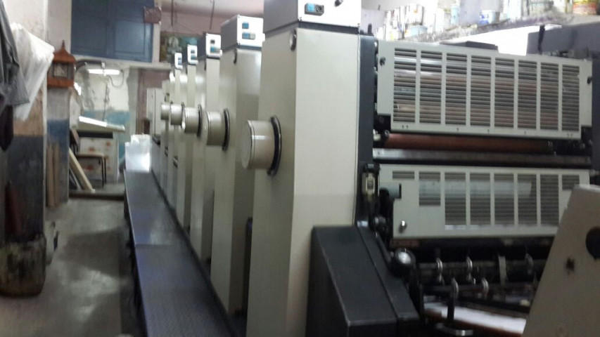 Used  Komori L526-LX Offset Printing Machine