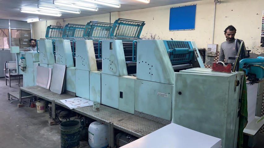 Used  Polly 566 Offset Printing Machine