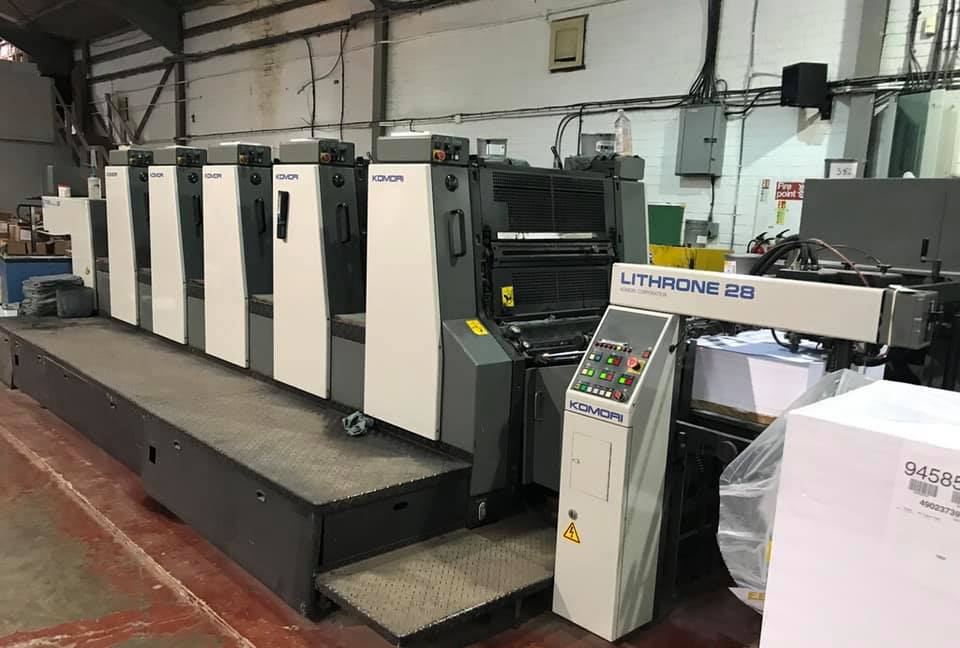Komori New Lithrone 528 Offset Printing Machine