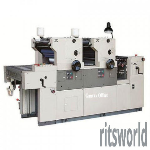 Two color Non Woven Bag Offset Printing Machine