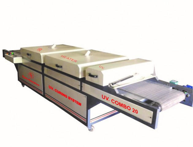 UV Curing Systems With 2uv & 4 IR Lamps