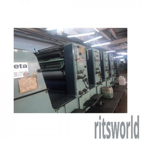 Planeta P 44-82 Four Color 28 x40 Offset Printing Machine