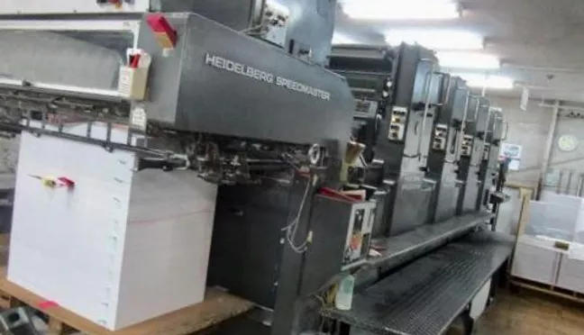 Heidelberg SM 102V Offset Printing Machine