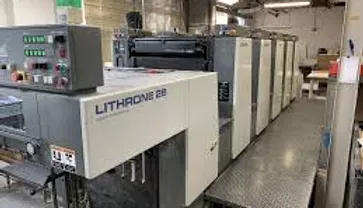 Komori L528+Coater Offset Printing Machine