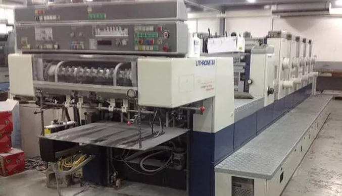 Komori L528+Coater Offset Printing Machine