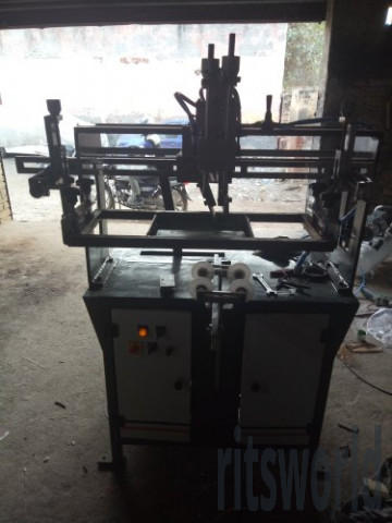 Semi Automatic Round Screen Printing Machine