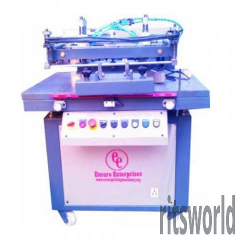 Big Size Pneumatic Flatbed Screen Printing Machine