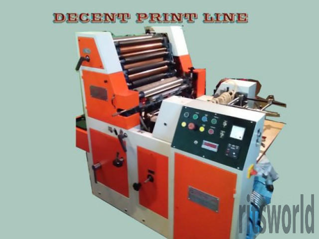 Single Color Paper Offset Printing Machine