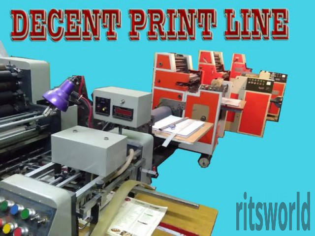 Double Color Offset Printing Machine