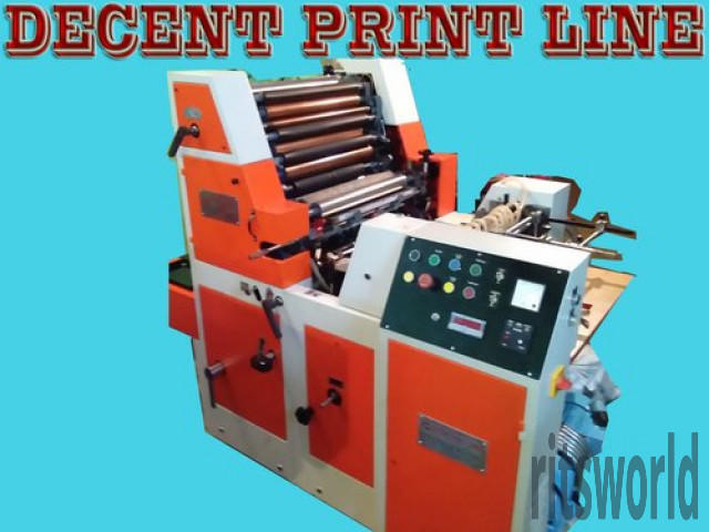 Single Color Offset Printing Machine