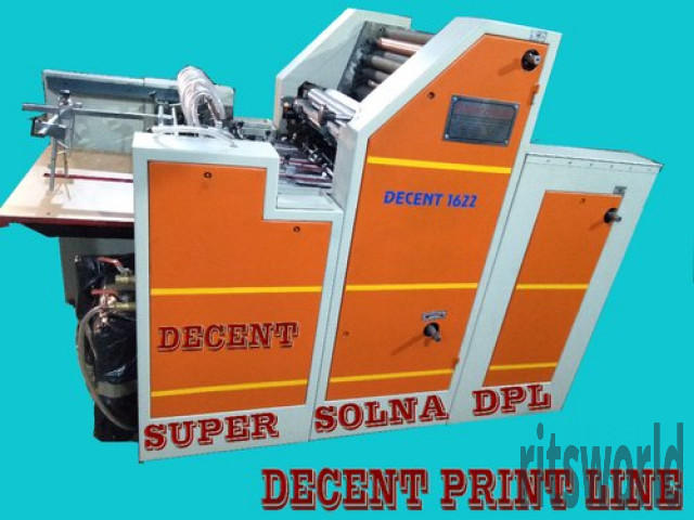 Non Woven Double Color Offset Printing Machine