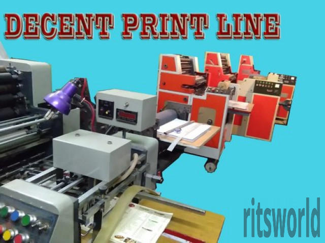 Paper Bag Offset Printing Machine