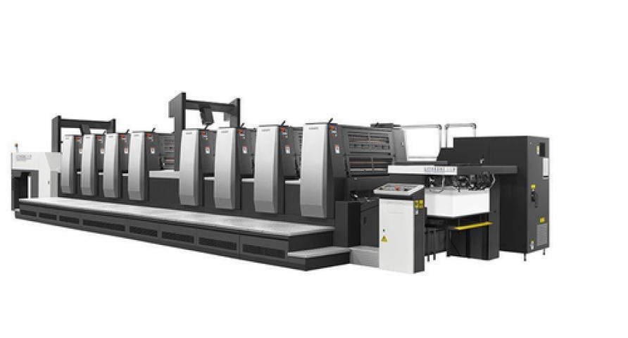 Komori G37P Enthrone Convertible Perfecting Offset Printing Press