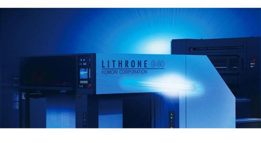 Komori H-UV Innovative UV Curing System