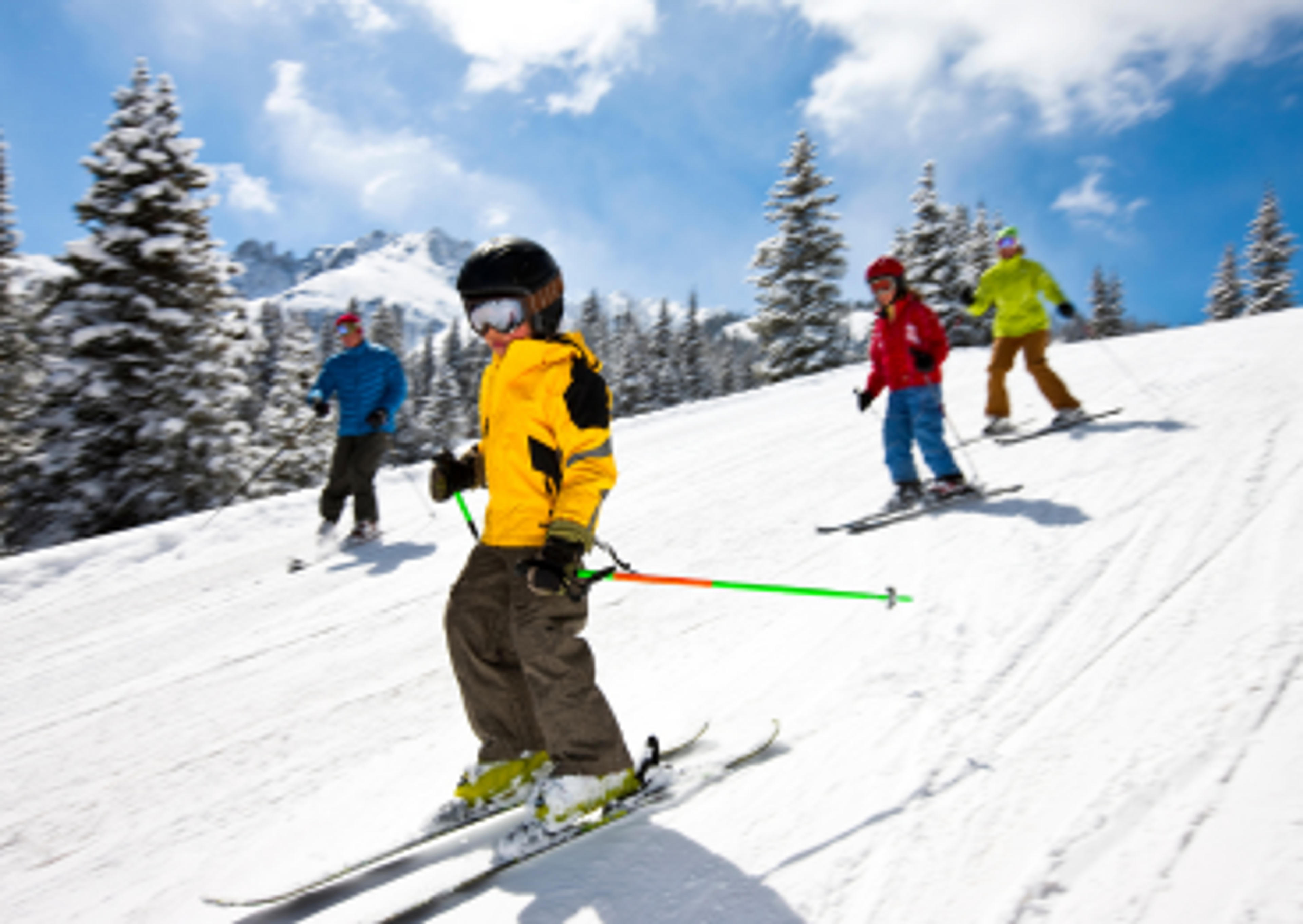 Skiing in Japan