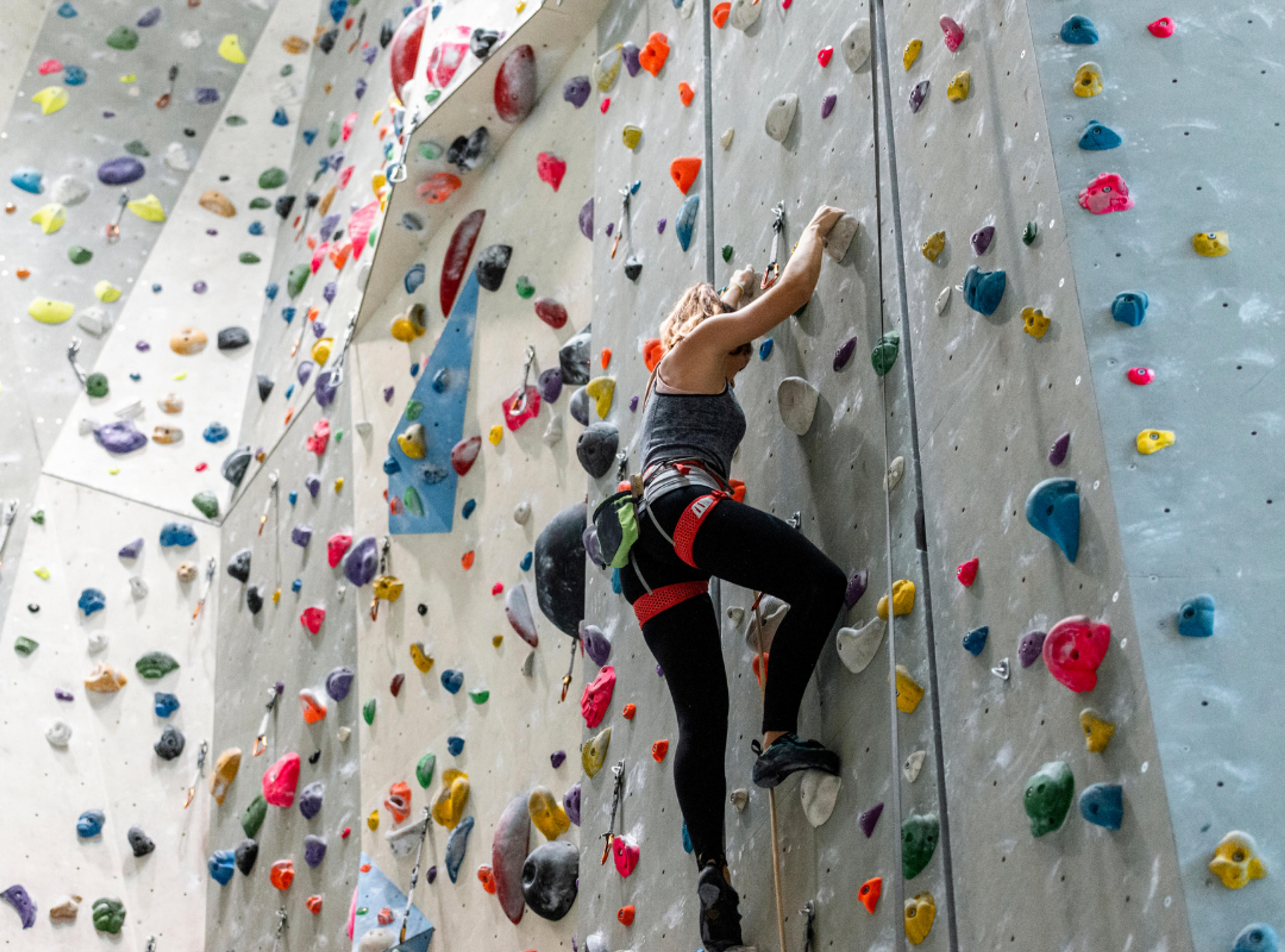 Indoor Rock Climbing
