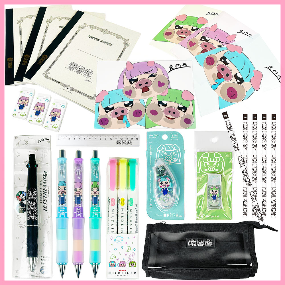 ろこまこあこ　文房具セット ポスト詳細 | ろこまこあこ | ろこまこあこファンクラブ