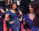 Aishwarya Rai Bachchan Dazzles at Cannes 2026 in Dramatic Electric Blue Gown