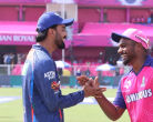 Rajasthan Royals won the toss and decided to bowl first against Lucknow - see playing 11