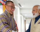 भूटान के प्रधानमंत्री त्शेरिंग टोबगे और पीएम नरेंद्र मोदी।