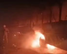 Yamuna Expressway Horror: 4 Dead, Over 100 Injured as 7 Buses, 3 Cars Collide and Catch Fire in Mathura