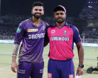 Toss delayed due to rain in Rajasthan and Kolkata match