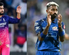 Mumbai Indians Elect to Bowl Against Rajasthan Royals, Jasprit Bumrah Rested