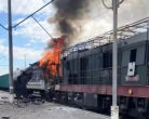 Russian drone targeted a railway station near Ukraine Poland border