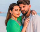 Sonakshi-Zaheer's romance on the beach, newly wed couple seen in sizzling look