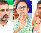 राहुल गांधी, ममता बनर्जी और शुभेंदु अधिकारी