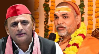 अखिलेश यादव, शंकराचार्य अविमुक्तेश्वरानंद