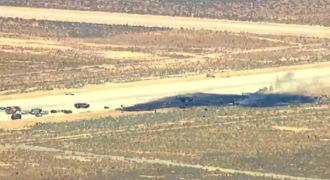 B-52 Bomber Crash