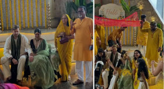 Jennifer Winget Haldi Ceremony Photos viral