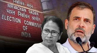 ममता बनर्जी के साथ राहुल गांधी