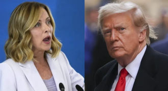 Donald Trump-Giorgia Meloni