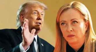Donald Trump-Giorgia Meloni