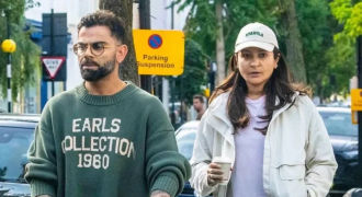 Virat Kohli and Anushka Sharma Spotted in London