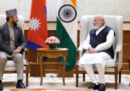 PM Modi Meets Nepal's Rabi Lamichhane: Strengthening Strategic Ties and Cooperation