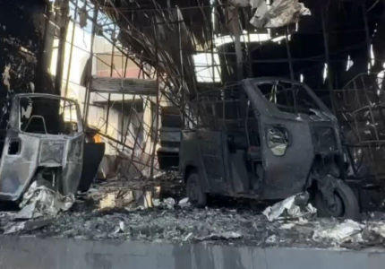 Sikar EV Showroom Fire