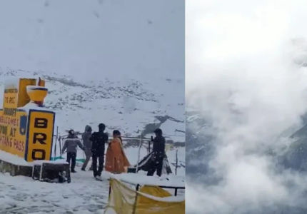 Snowfall In Kashmir Himachal And Uttarakhand