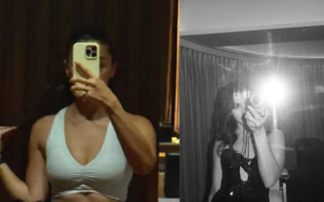 आलिया भट्ट ने मिरर सेल्फी के साथ मनाया वैलेनटाइन डे, तस्वीरें वायरल