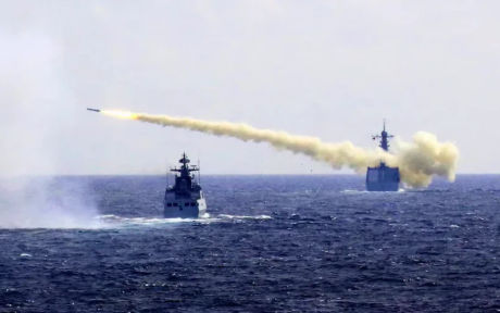 Chinese Naval Military Drill News Against Taiwan