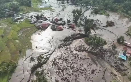 Flood wreaks havoc in Indonesia, cold lava becomes deadly in Sumatra island
