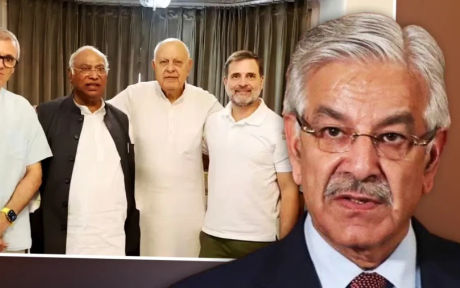 Pakistani Defense Minister's big statement- NC-Congress alliance is with us on Article 370