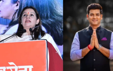 'It is written on Shrikant Shinde's forehead - my father is a traitor' - Priyanka Chaturvedi's indecent comment