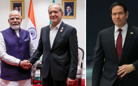 पीएम मोदी, मसूद पेजेश्कियन, मार्को रुबियो