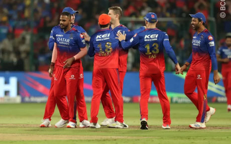 Bengaluru registers 5th consecutive win - beats Delhi Capitals by 47 runs