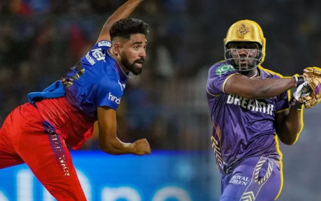 RCB खाती है रसेल से खौफ, बस सिराज के सामने हो जाते हैं फेल