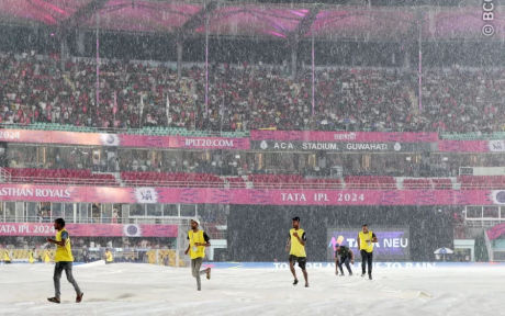 Rajasthan and Kolkata match canceled due to rain - SRH reached top 2